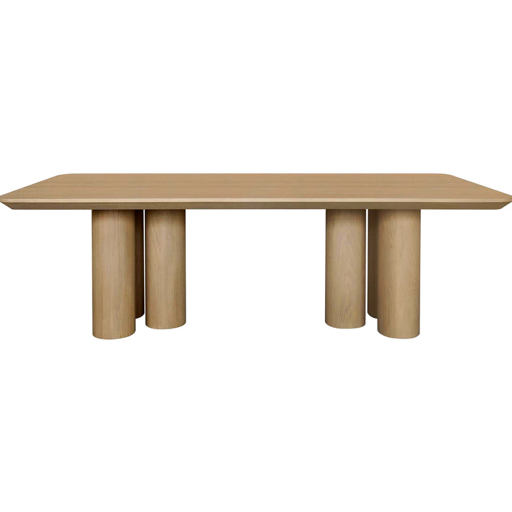 Trio Dining Table Light Oak - 2.4m - Future Classics Furniture