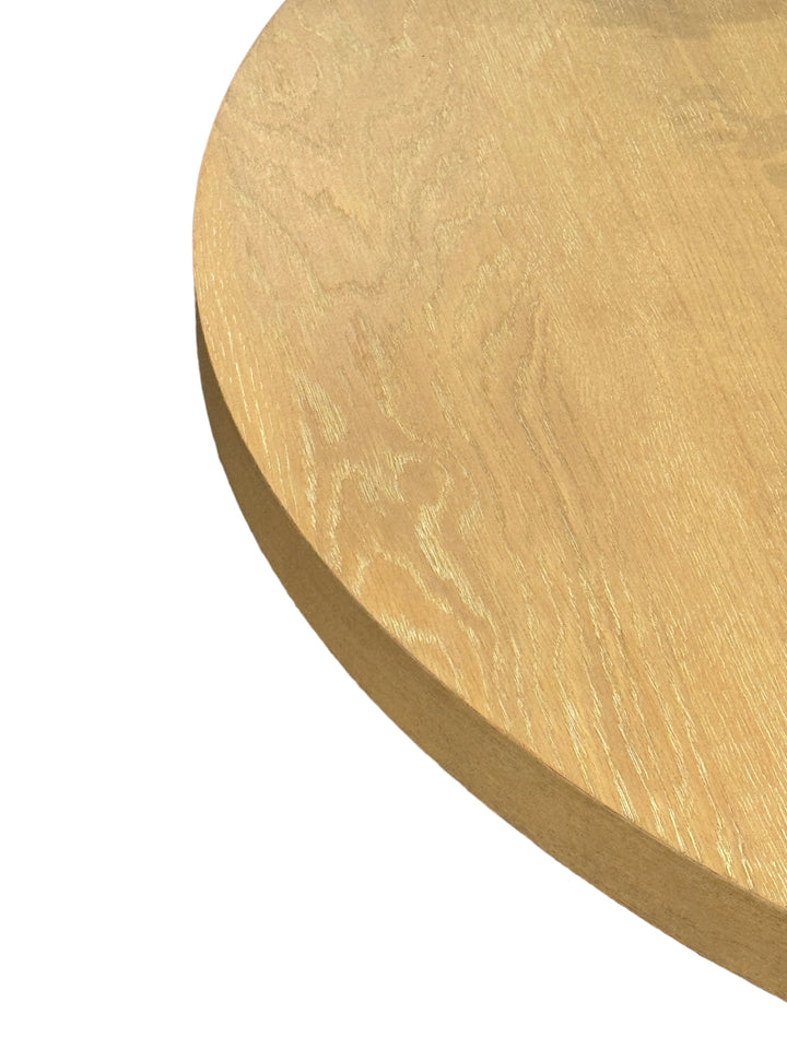 Trio Round Dining Table Light Oak - 1.5m - Future Classics Furniture