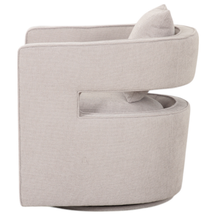 Rhonda Swivel Chair Beige - Future Classics Furniture