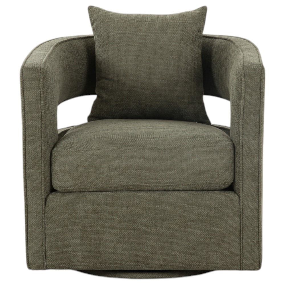 Rhonda Swivel Chair Moss Green - Future Classics Furniture