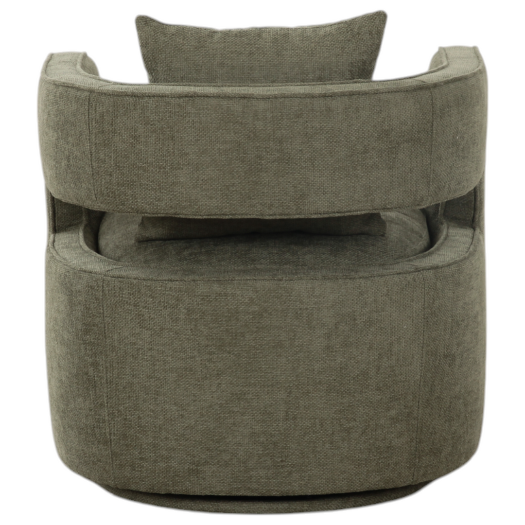 Rhonda Swivel Chair Moss Green - Future Classics Furniture