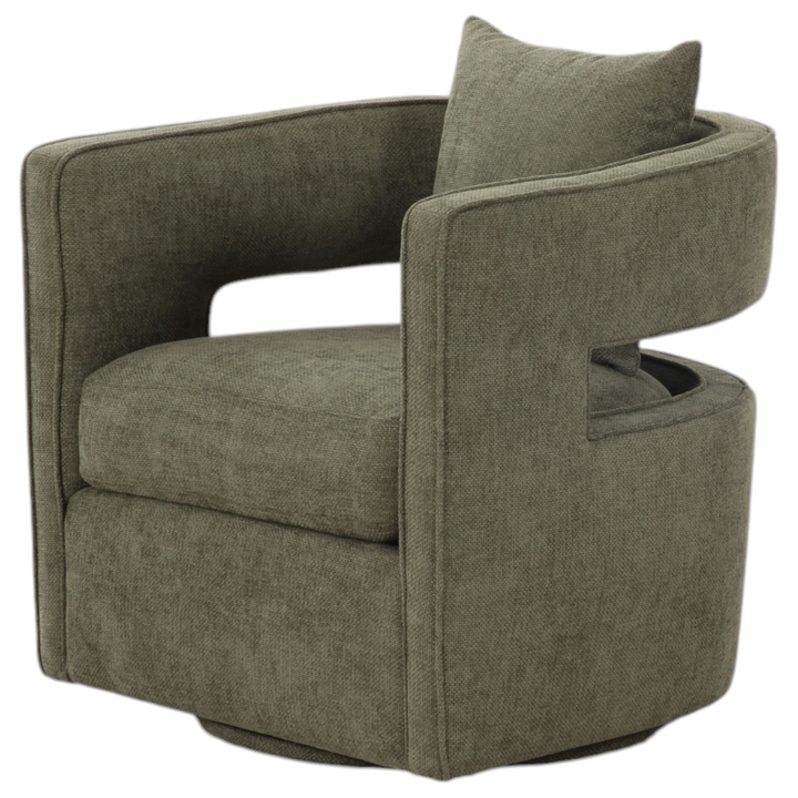 Rhonda Swivel Chair Moss Green - Future Classics Furniture