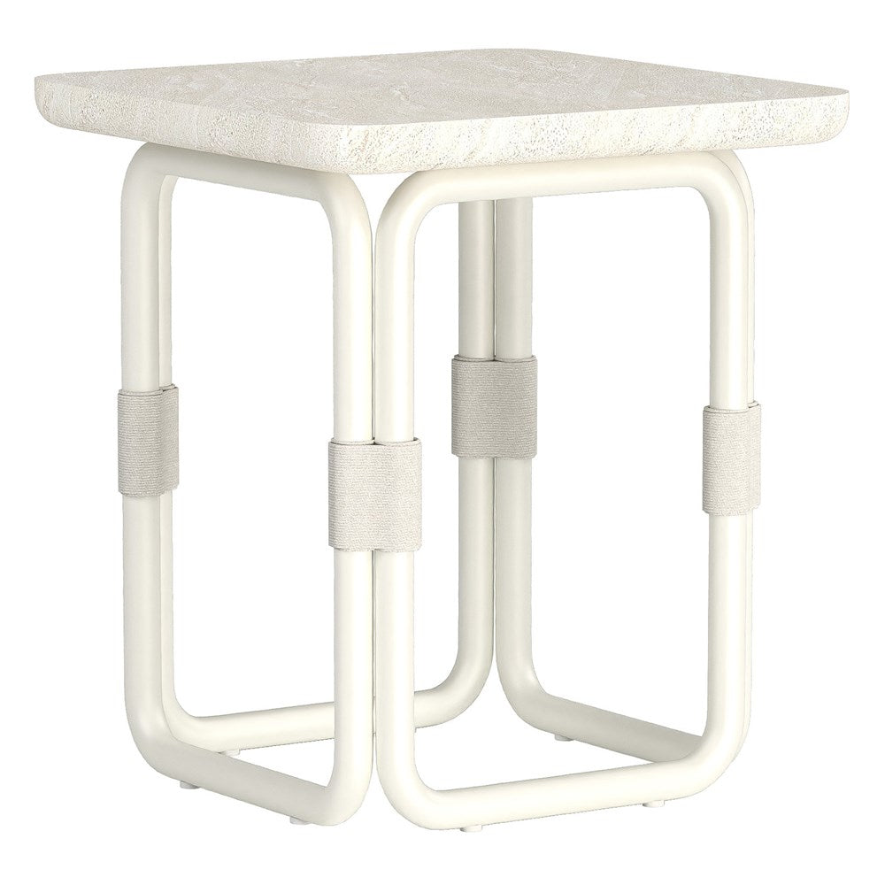 Fiore Side Table Creme - Future Classics Furniture