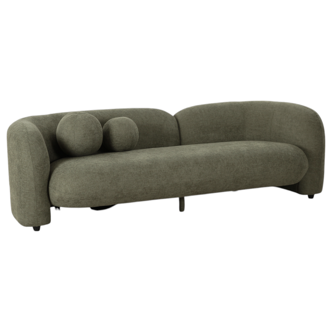 Brunello 3 Seater Moss Green - Future Classics Furniture