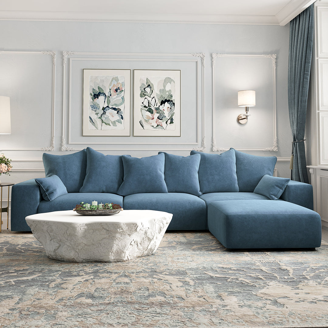 CloudPuff Modular Sofa Navy - Future Classics Furniture