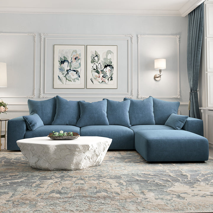 CloudPuff Modular Sofa Navy - Future Classics Furniture