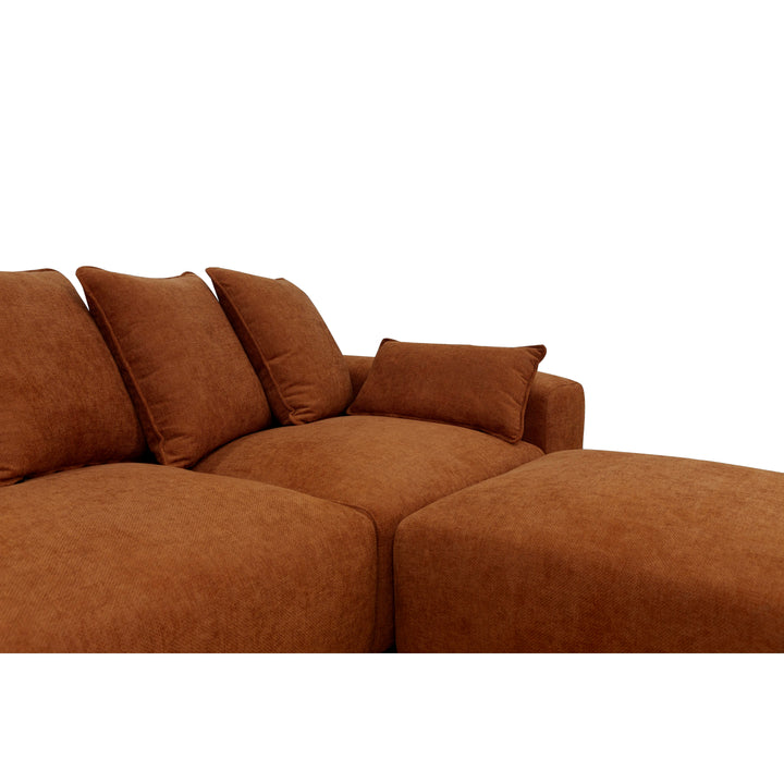 CloudPuff Modular Sofa Rust - Future Classics Furniture