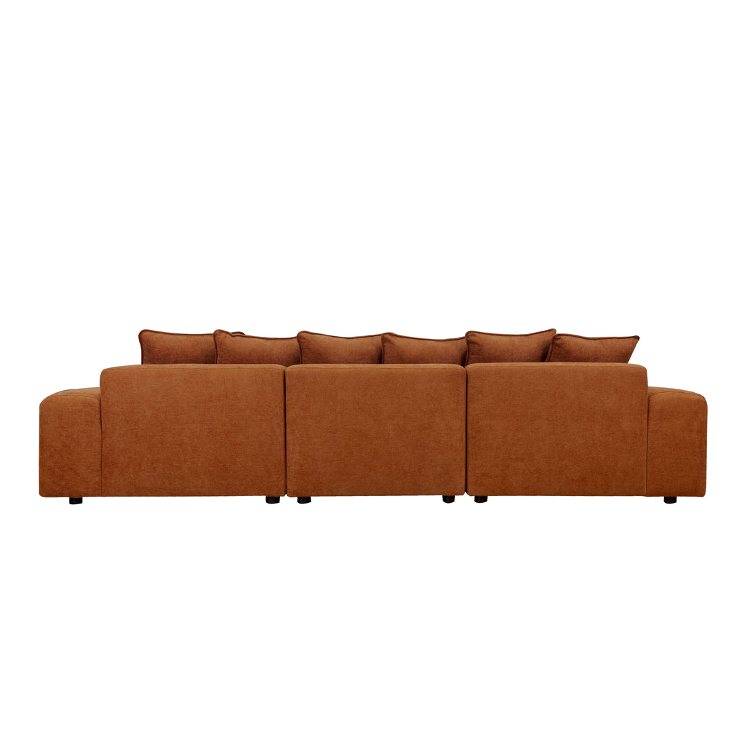 CloudPuff Modular Sofa Rust - Future Classics Furniture