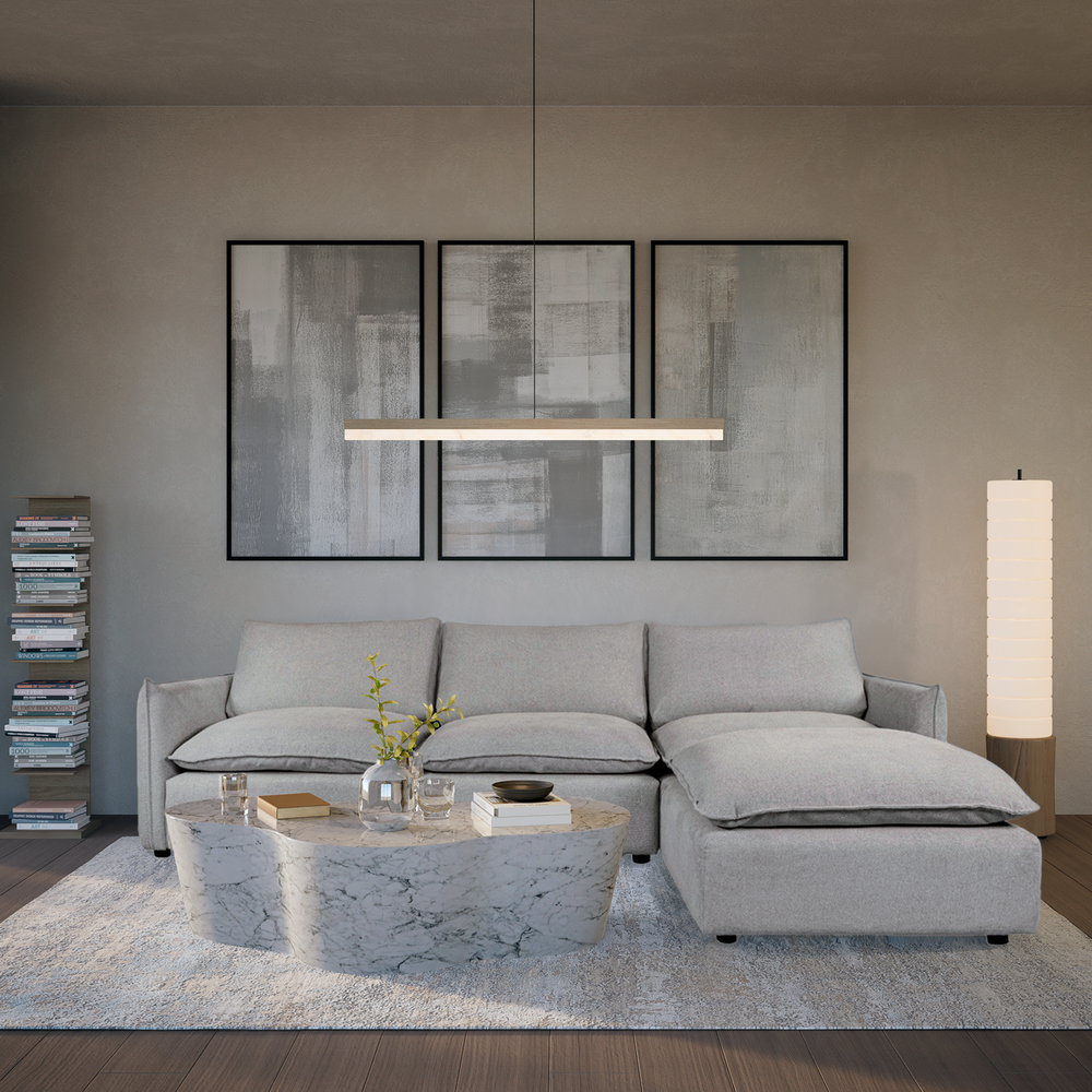 Cushy Modular Sofa Light Grey - Future Classics Furniture