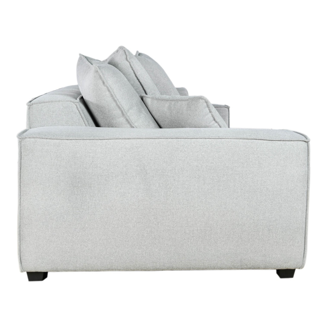 DreamPuff 3 Seater Sofa Light Grey - Future Classics Furniture