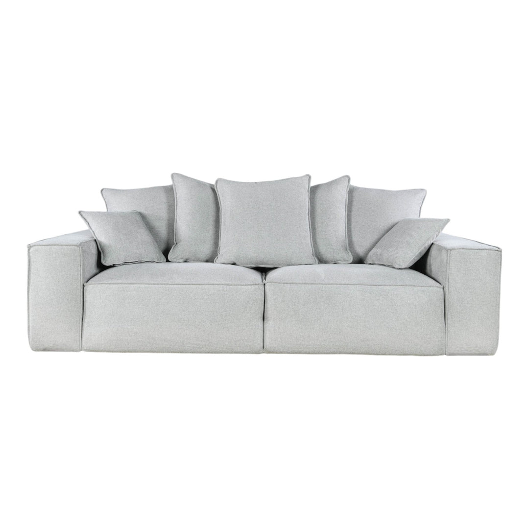 DreamPuff 3 Seater Sofa Light Grey - Future Classics Furniture