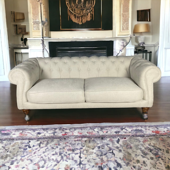 Kensington 3 Seater Sofa Beige - Future Classics Furniture