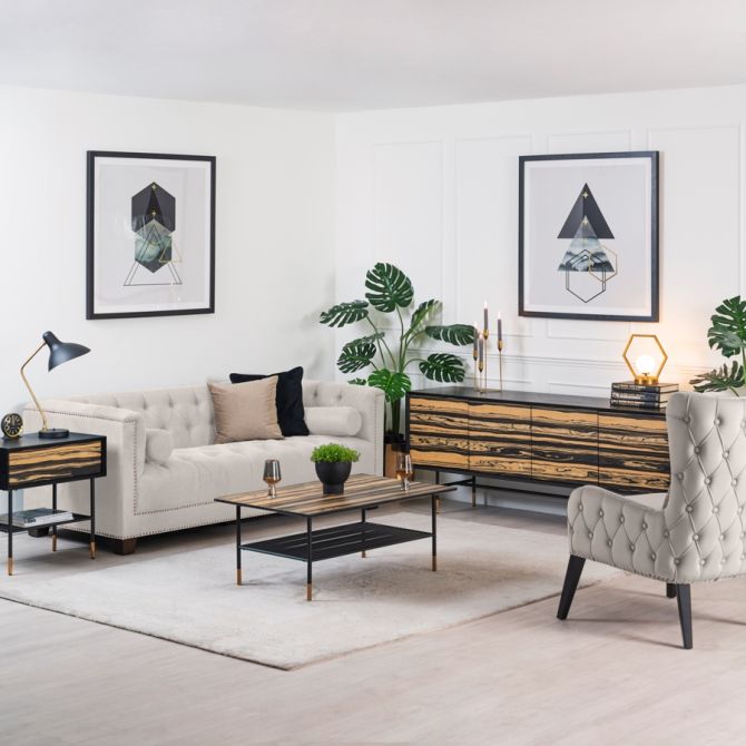 Musa 3 Seater Sofa Creme - Future Classics Furniture