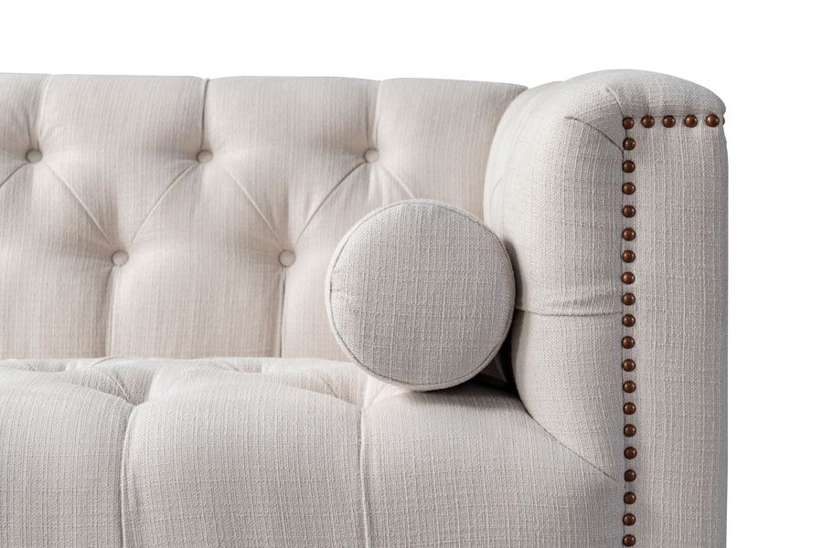 Musa 3 Seater Sofa Creme - Future Classics Furniture