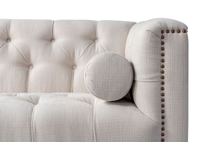Musa 3 Seater Sofa Creme - Future Classics Furniture