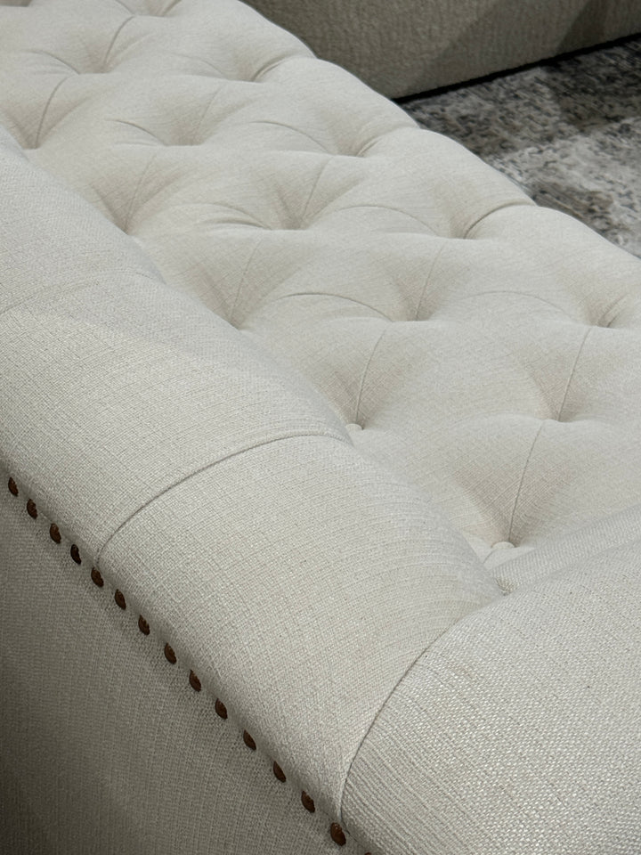 Musa 3 Seater Sofa Creme - Future Classics Furniture