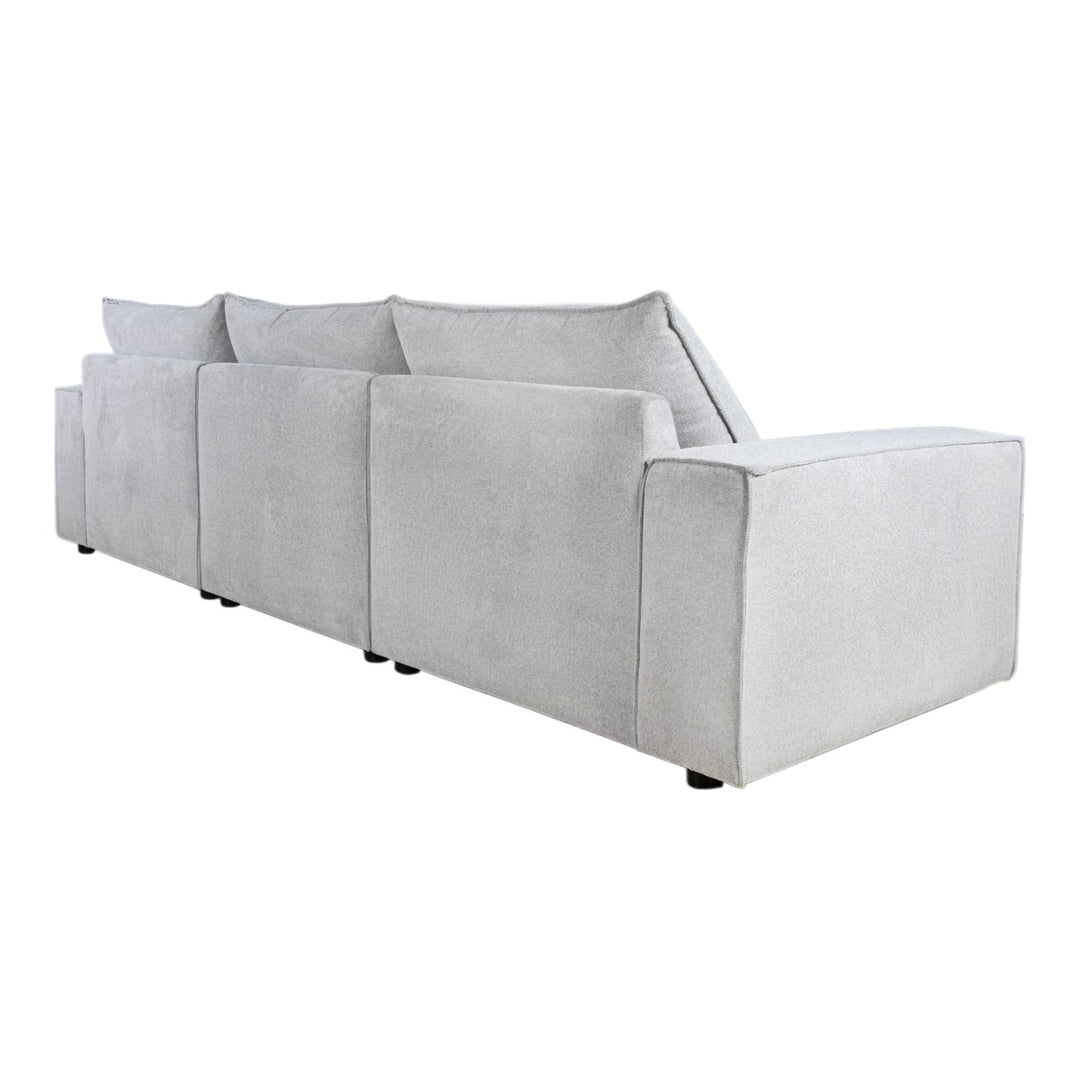 Plushy Modular Sofa Light Grey - Future Classics Furniture