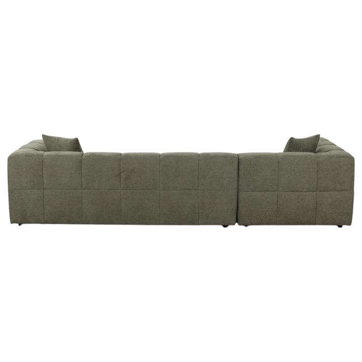 Sorrento Corner Sofa Moss Green - Future Classics Furniture