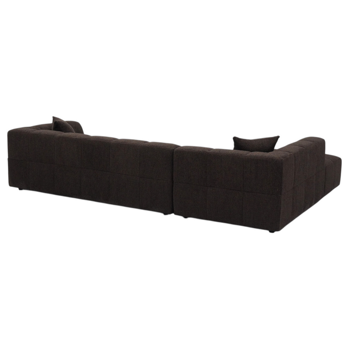 Sorrento Corner Sofa Chocolate - Future Classics Furniture