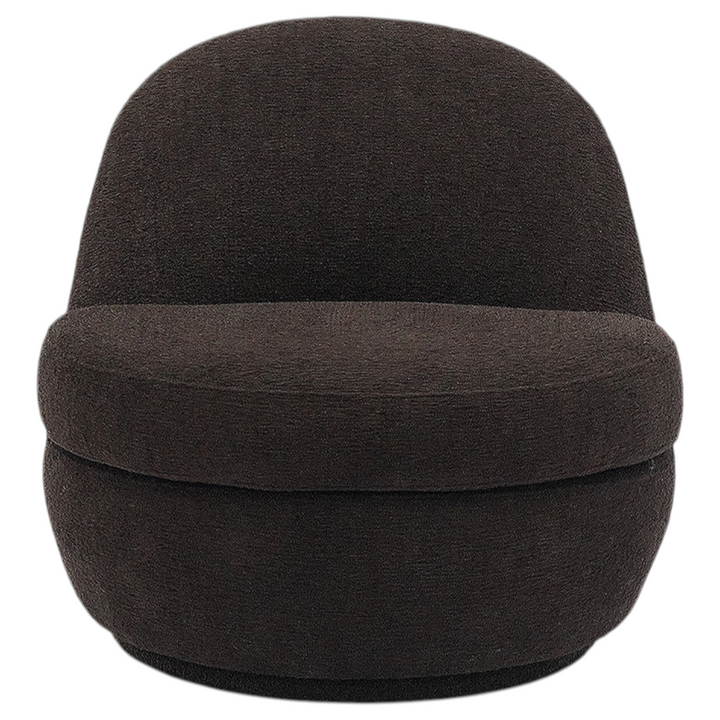 Lusso Swivel Chair Chocolate - Future Classics Furniture
