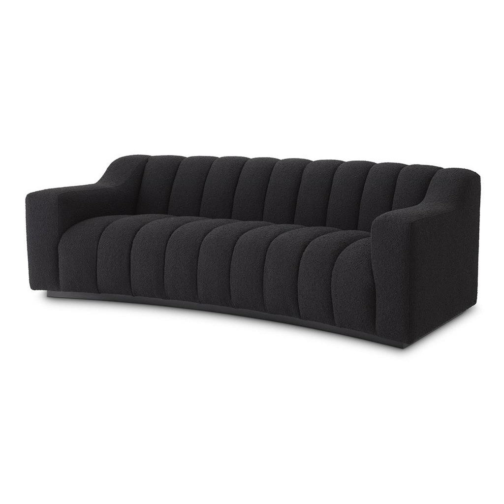Ramazzotti Sofa Black Boucle - Future Classics Furniture