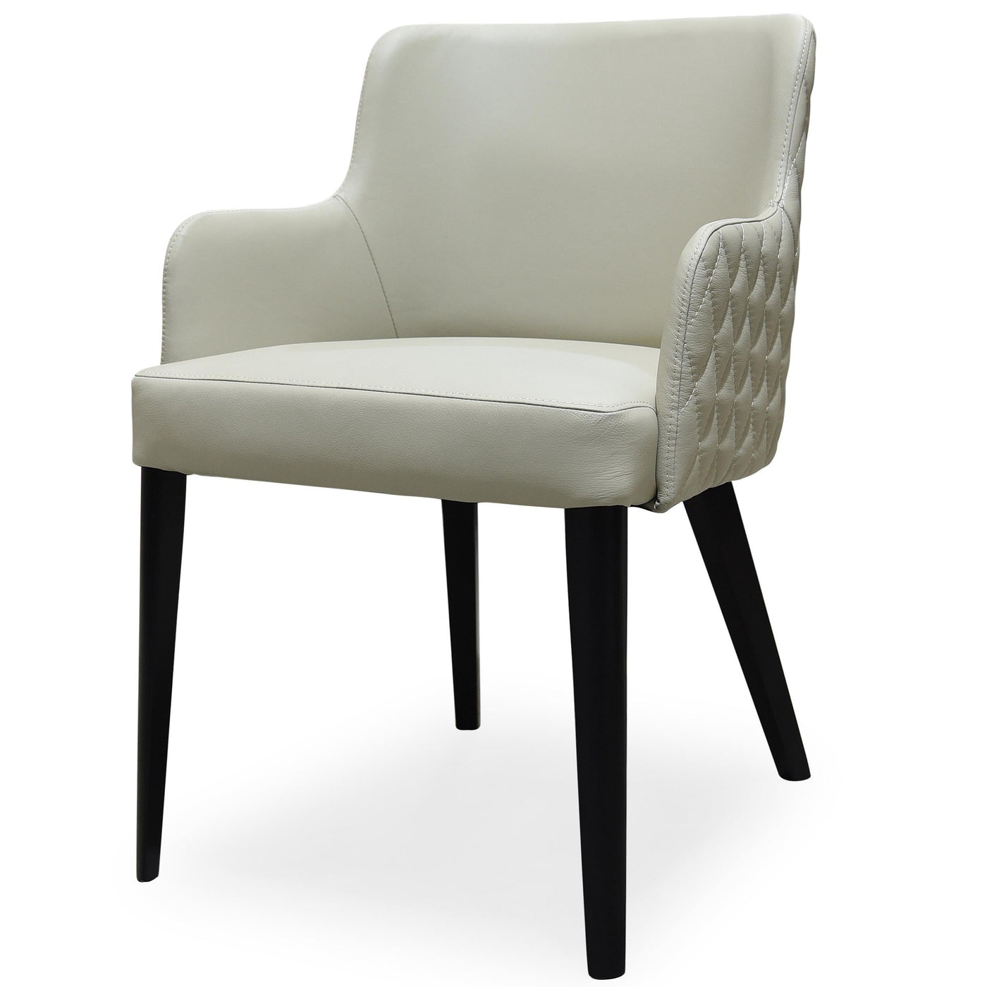 Yoshio Dining Chair Ecru Leather - Future Classics Furniture