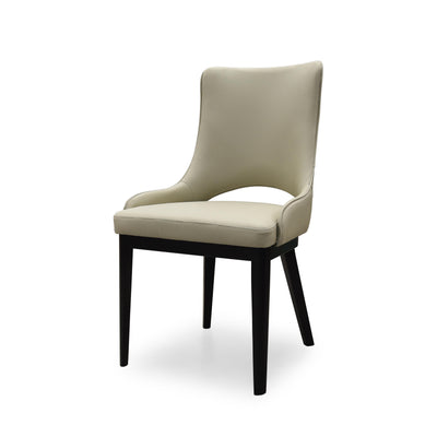 Oishi Dining Chair Ecru Leather - Future Classics Furniture