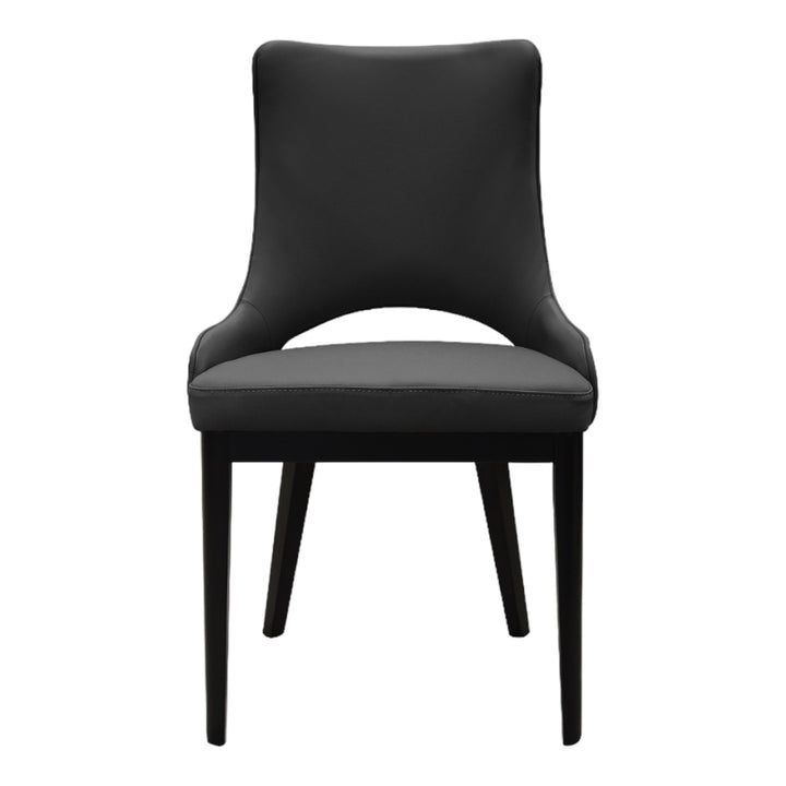 Oishi Dining Chair Black Leather - Future Classics Furniture