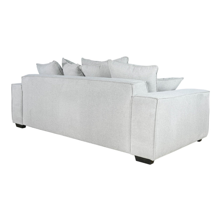 DreamPuff 3 Seater Sofa Light Grey - Future Classics Furniture
