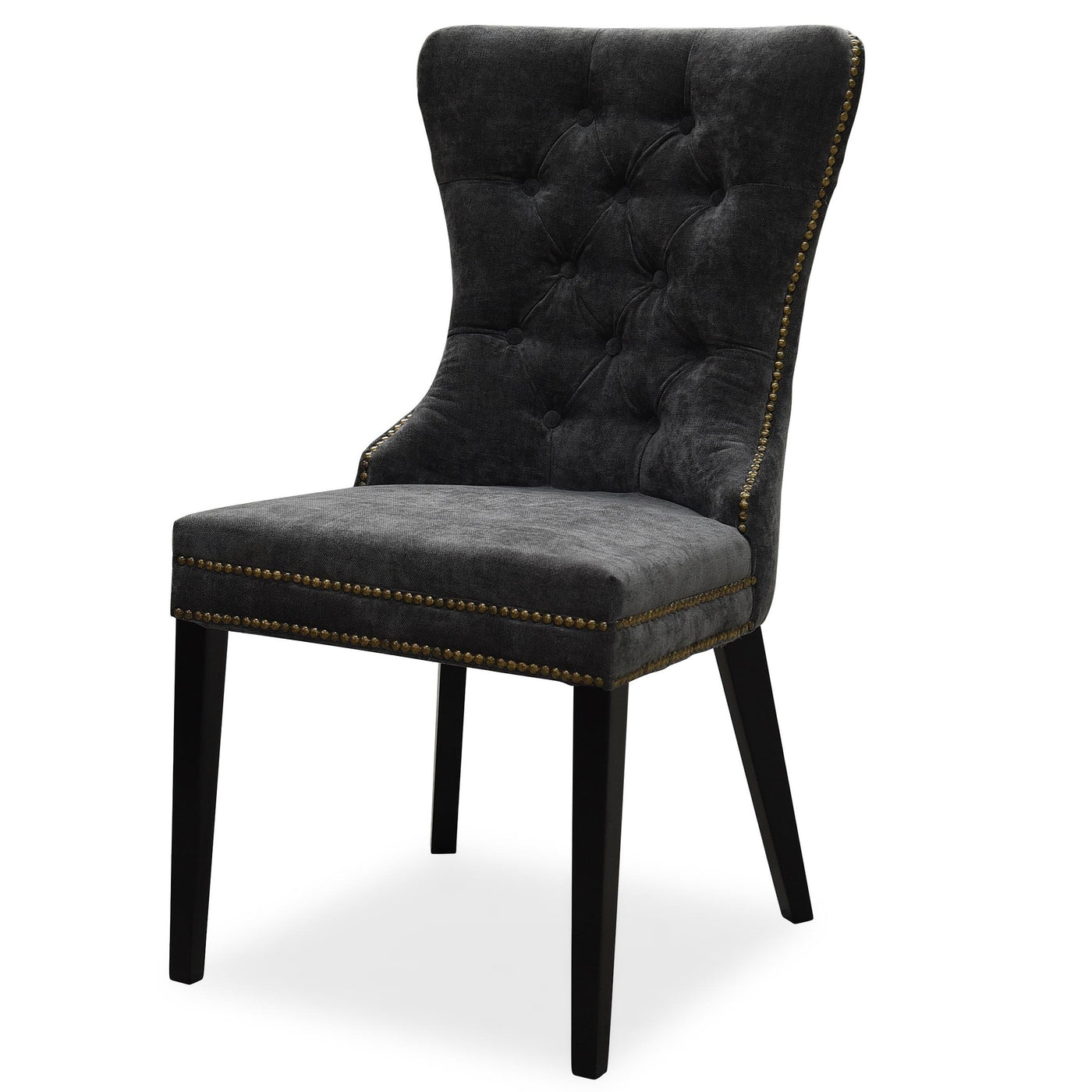 Luciano Dining Chair Charcoal - Future Classics Furniture