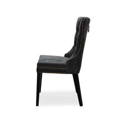 Luciano Dining Chair Charcoal - Future Classics Furniture