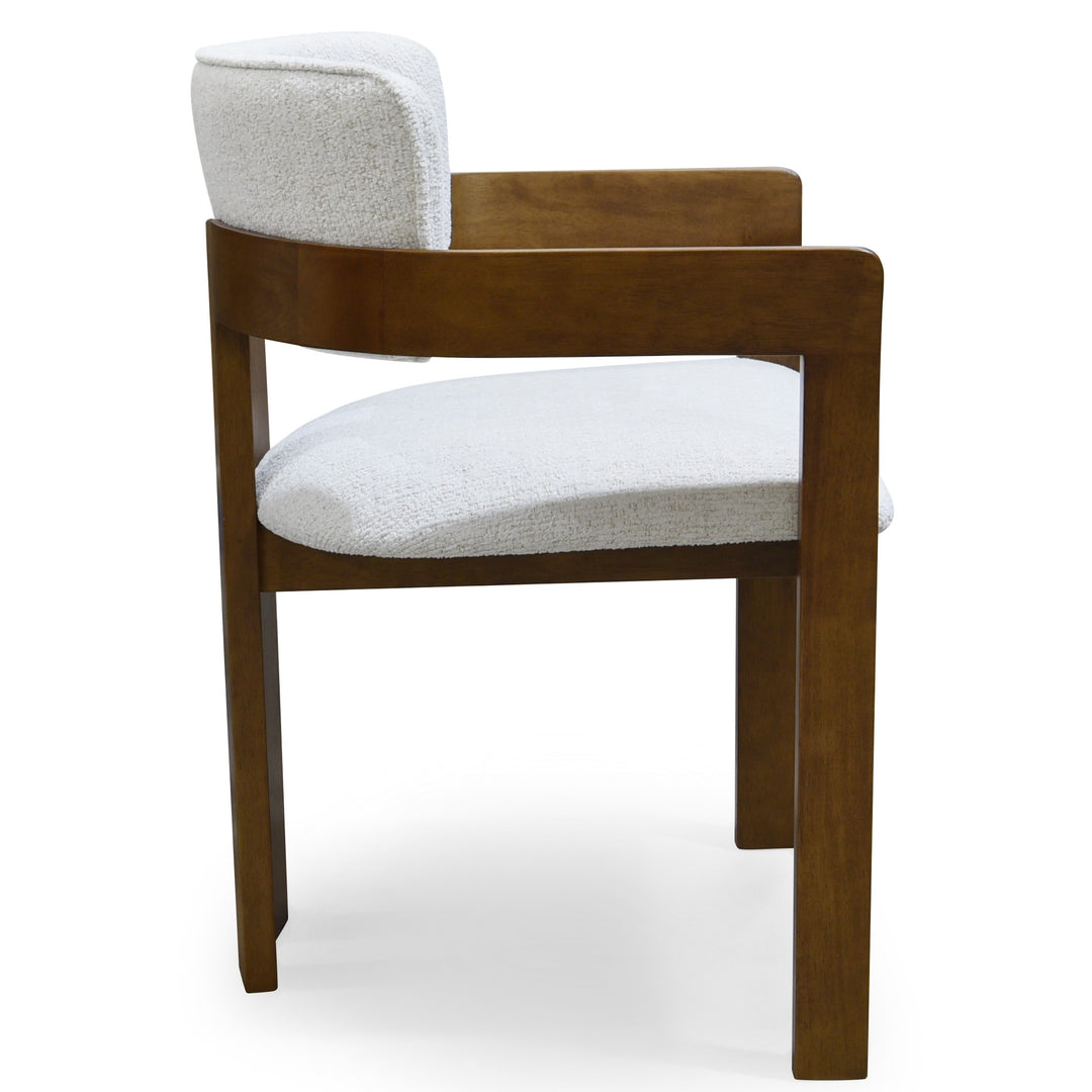 Moranese Dining Chair Textured Beige - Future Classics Furniture