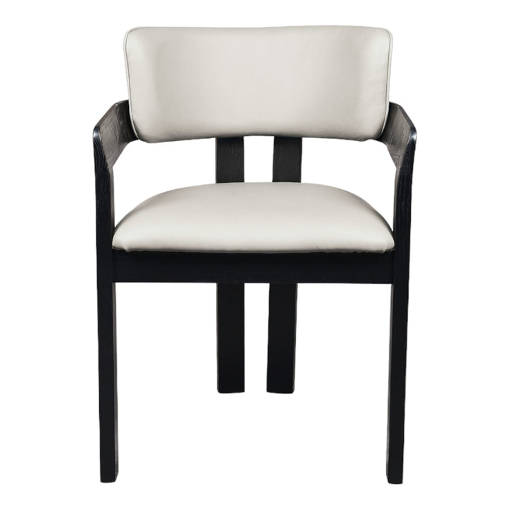 Maison Dining Chair White Leather - Future Classics Furniture