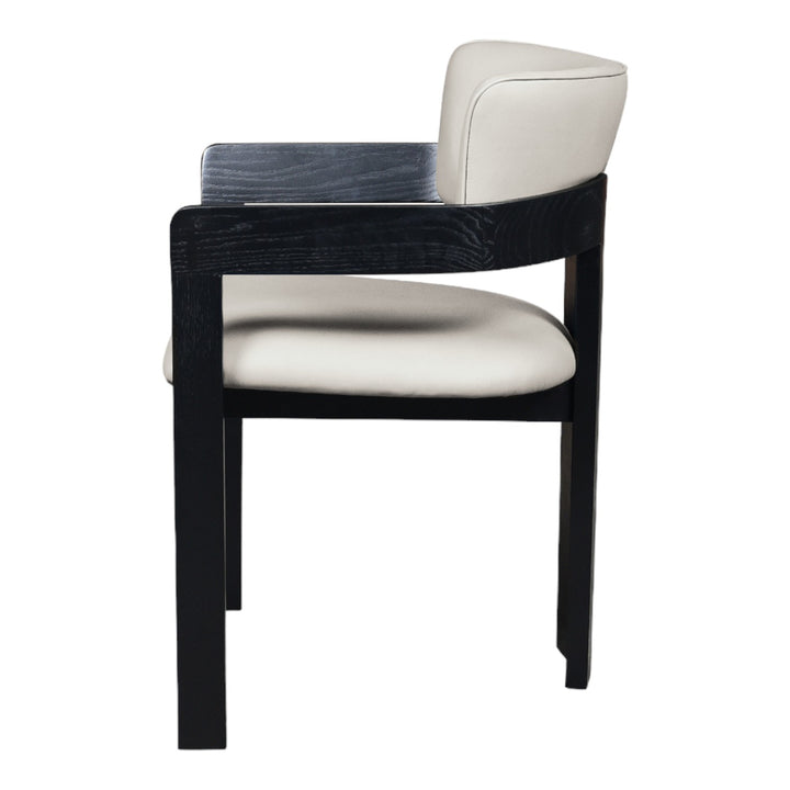 Maison Dining Chair White Leather - Future Classics Furniture