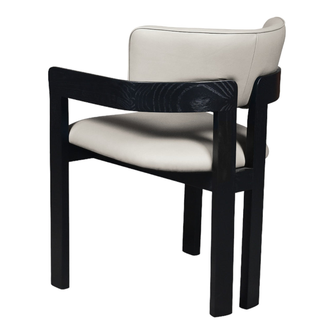 Maison Dining Chair White Leather - Future Classics Furniture