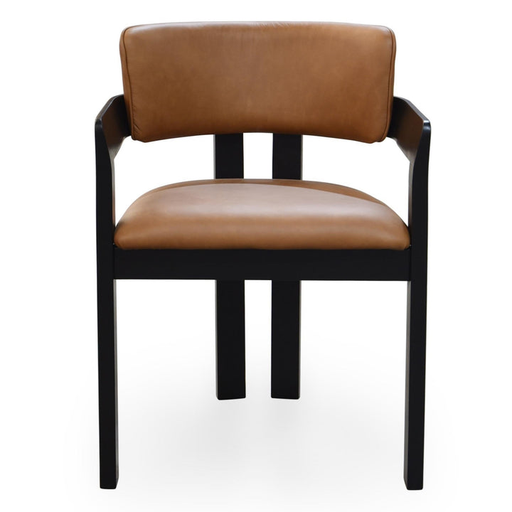 Maison Dining Chair Tan Leather - Future Classics Furniture