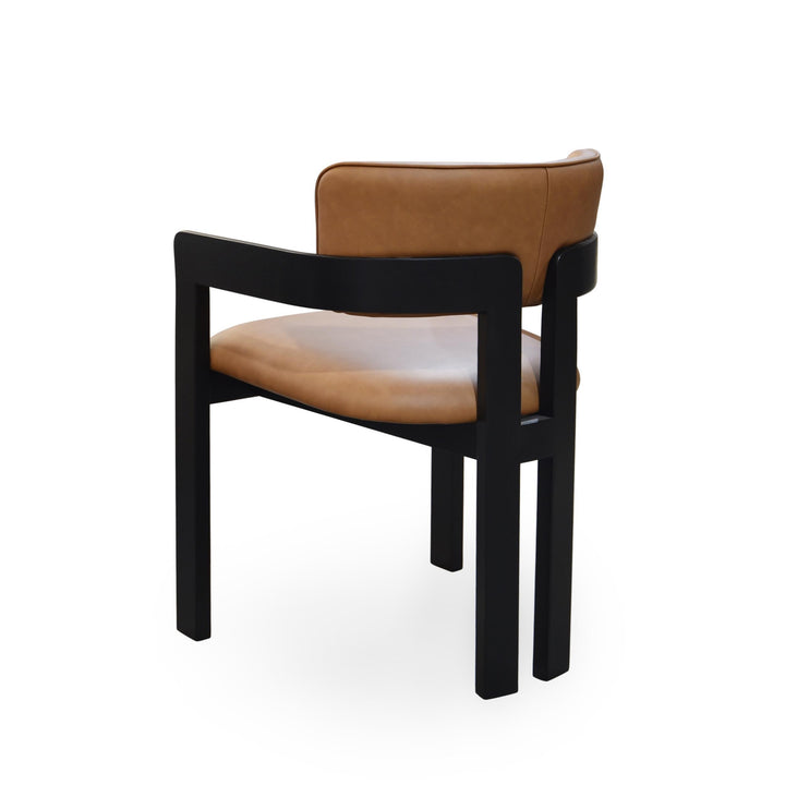 Maison Dining Chair Tan Leather - Future Classics Furniture