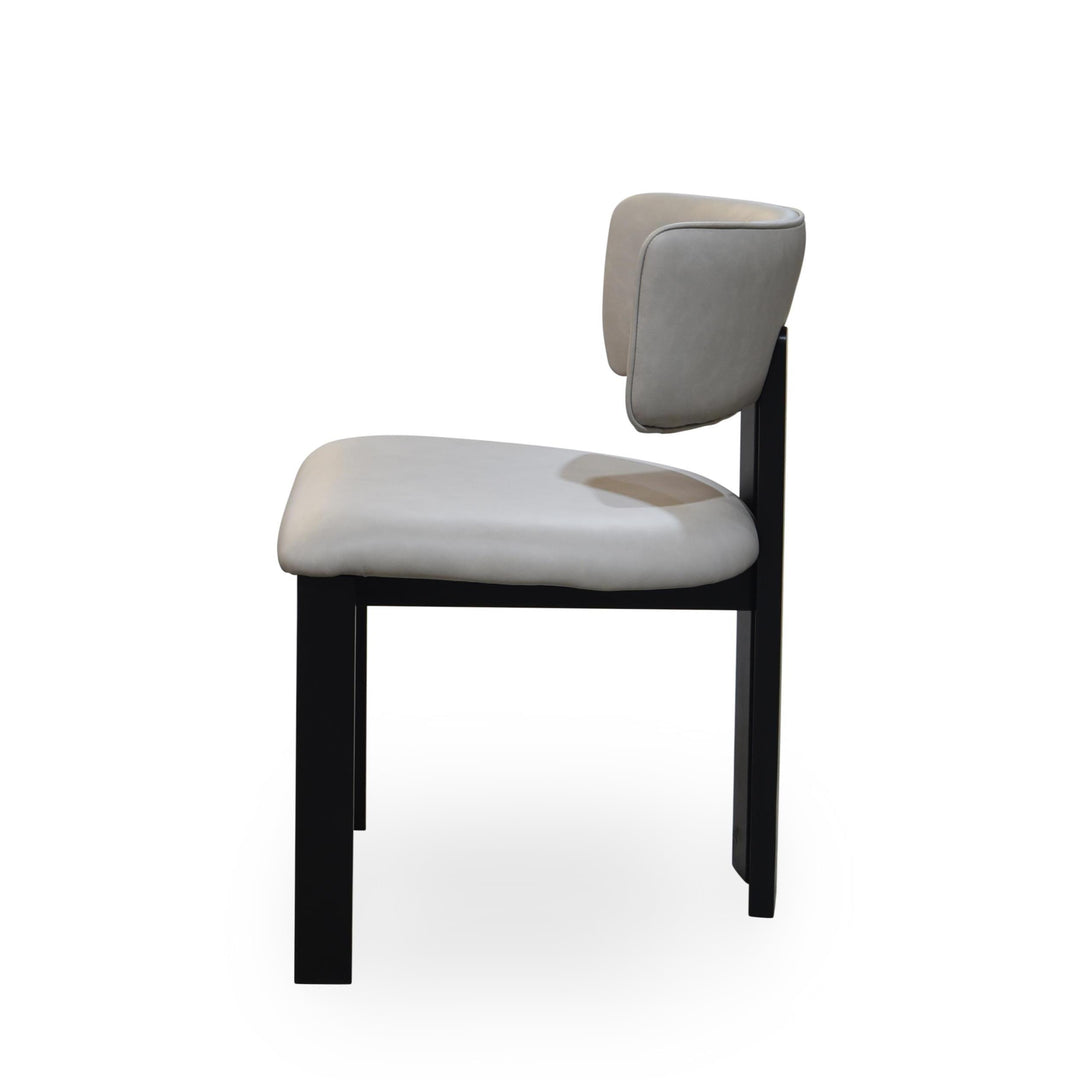 Modenese Dining Chair Mushroom Leather - Future Classics Furniture