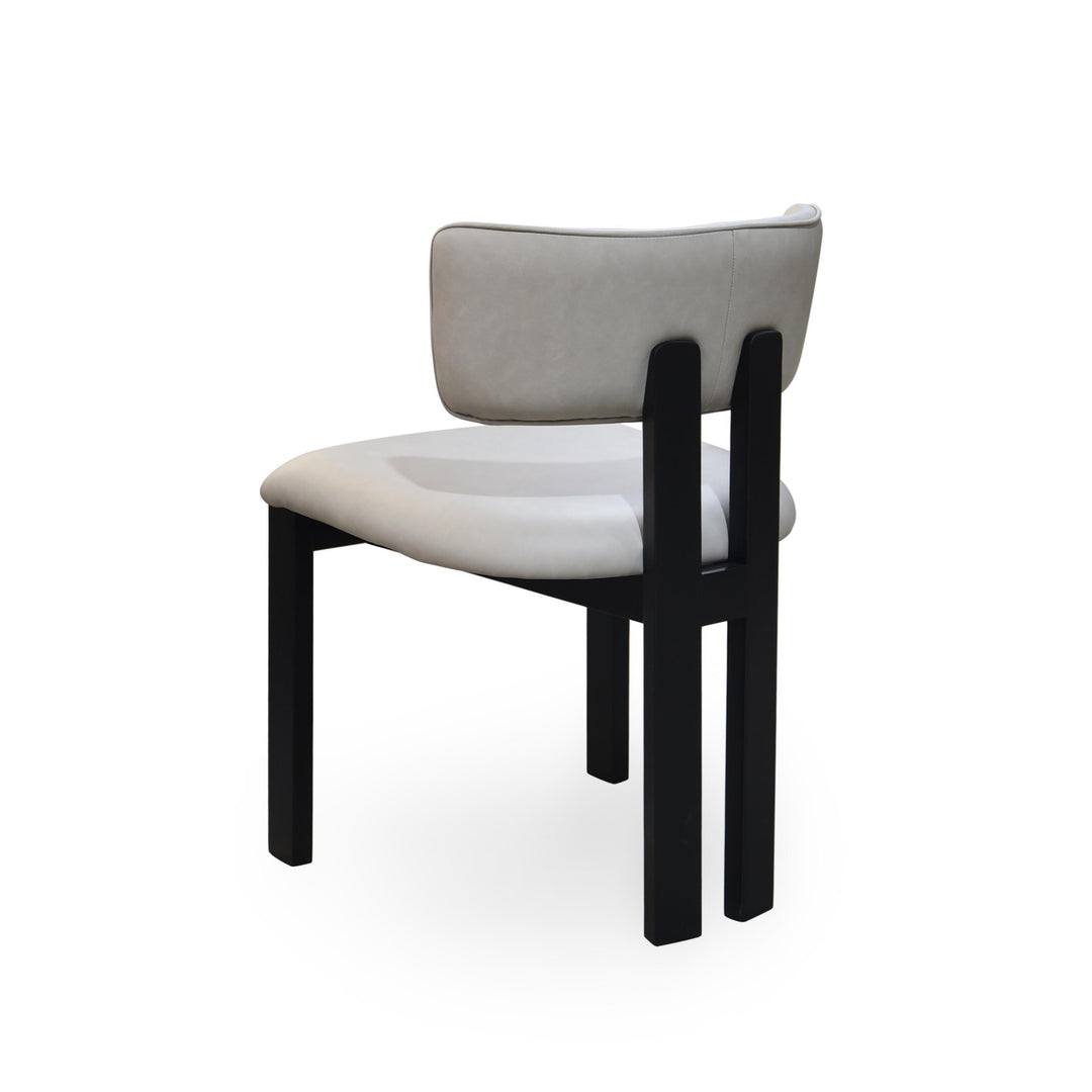 Modenese Dining Chair Mushroom Leather - Future Classics Furniture