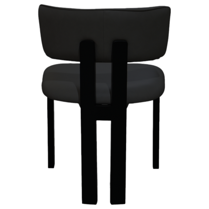 Modenese Dining Chair Black Leather - Future Classics Furniture