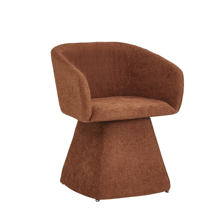 Toscana Swivel Chair Rust - Future Classics Furniture