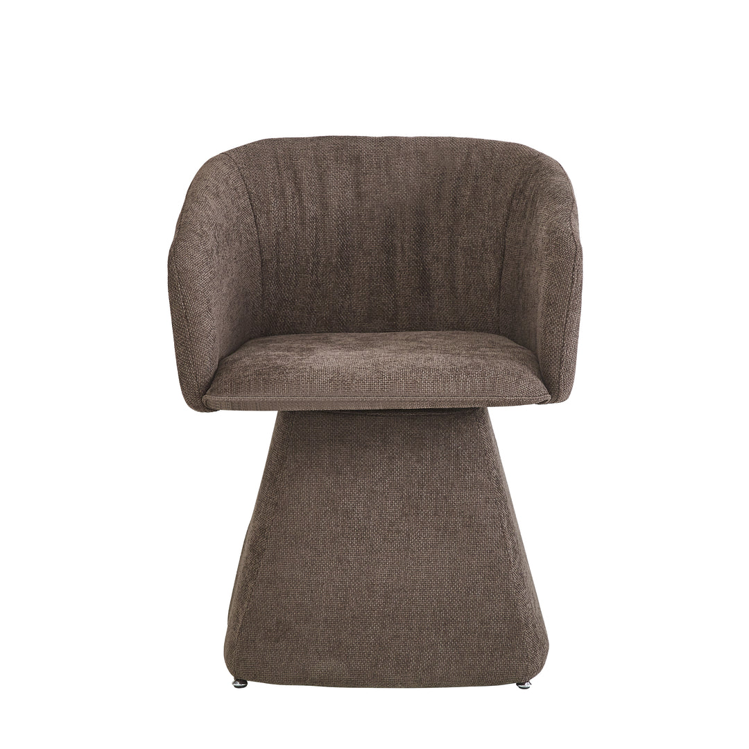 Toscana Swivel Chair Choco - Future Classics Furniture