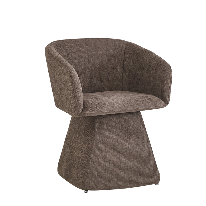 Toscana Swivel Chair Choco - Future Classics Furniture