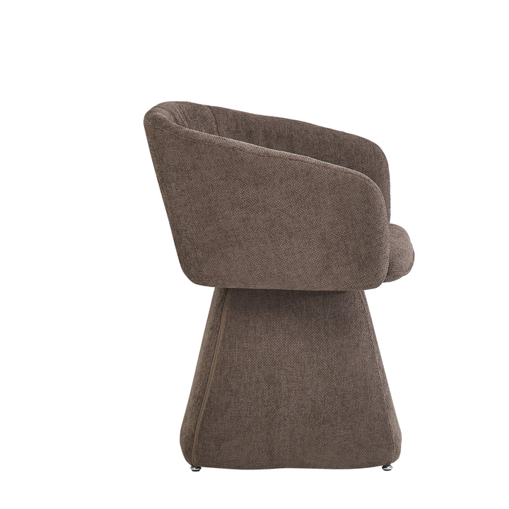 Toscana Swivel Chair Choco - Future Classics Furniture