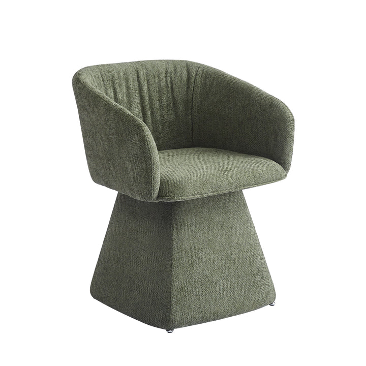 Toscana Swivel Chair Moss Green - Future Classics Furniture