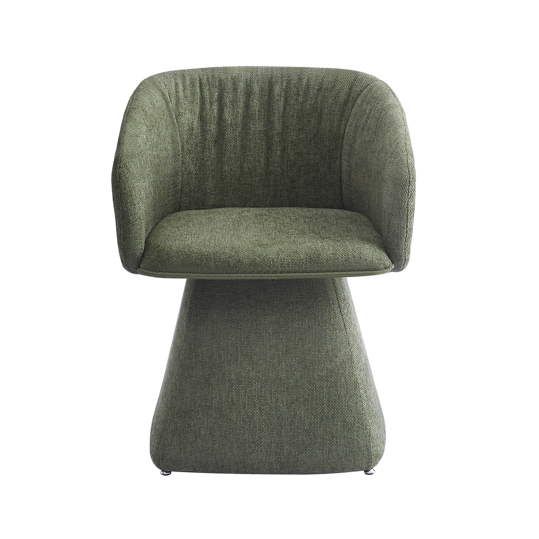 Toscana Swivel Chair Moss Green - Future Classics Furniture