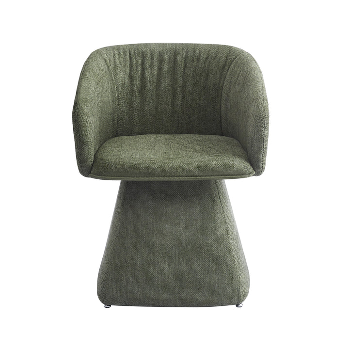 Toscana Swivel Chair Moss Green - Future Classics Furniture