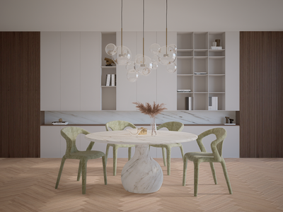 Profile Dining Chair Fern Green - Future Classics Furniture
