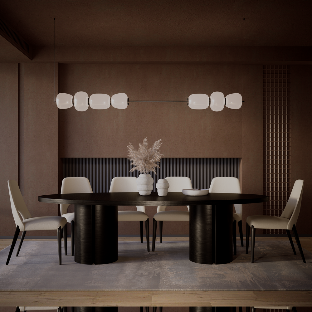 Kenichi Dining Chair Beige Leather - Future Classics Furniture