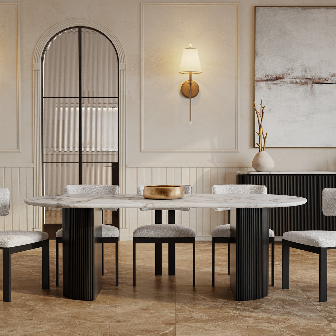 Miami Oval Dining Table - 2.2m - Future Classics Furniture